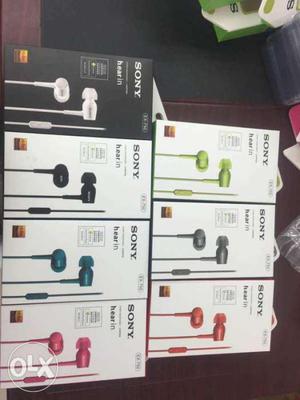 Sony ear phones for all mobile 1pec