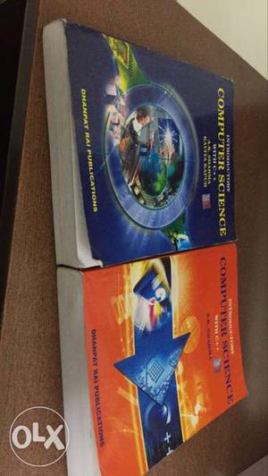 Two Computer Science Books- 11th and 12th CBSE
