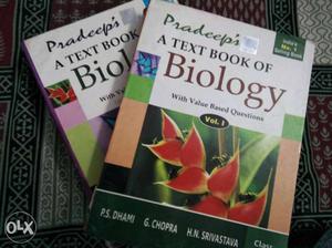 Two Pradeep's A Text Book Of Biology Workbook
