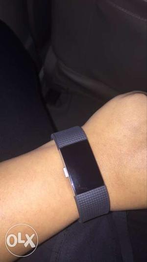 Two month old fitbit Charge 2 black large size
