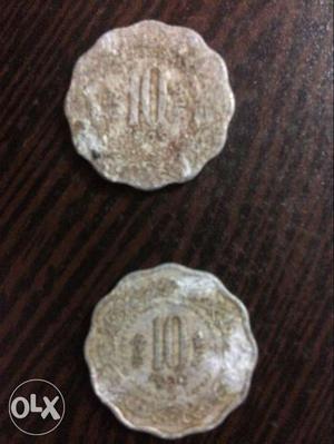 Very Rear coins of 10 paise