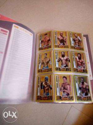 Wwe cards more than 550 cards