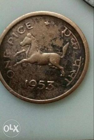  copper One Pice Coin