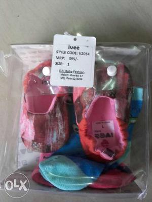 3MONTHS BABY SHOE SET not used even sigle time i