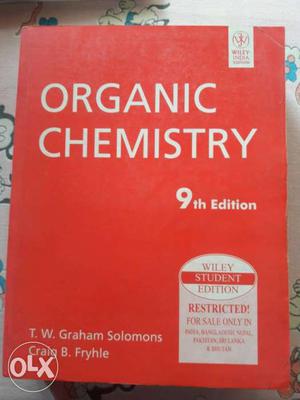 A book of Organic Chemistry by Solomon in good