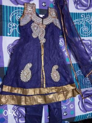 A trending salwar suit for 7 to 8 year old girl