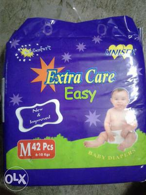 Baby diapers 42 pieces medium size