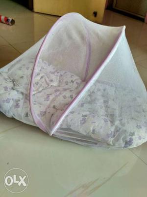 Baby mattress with net & pillow