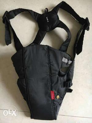 Baby's Black Fabric Carrier..bought from germany. hardly