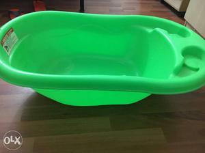 Baby's Green Bathtub branded 3 mnths old hardly used