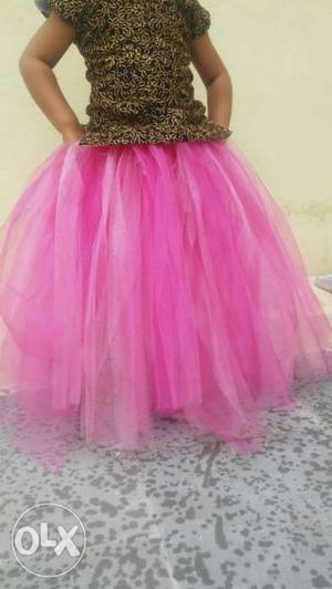 Beutiful barbie frock available in many colours