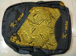 Black And Yellow K-Mox Backpack