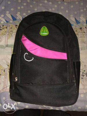 Black Latus Backpack