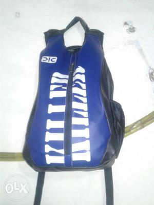 Blue, Black, And White DIC Backpack