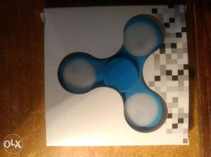 Blue Fidget Spinner In Box
