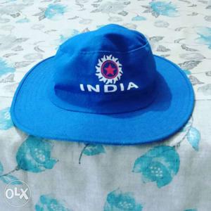 Blue Indian team hat