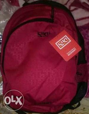 Brand new red wildcraft backpack worth  only