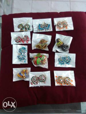 Earrings &jumka new 12sets