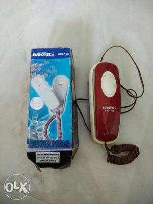 Eurotel cordless phone without dialer.