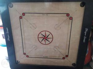 Good Condition Carrom Board With Dices Set. And