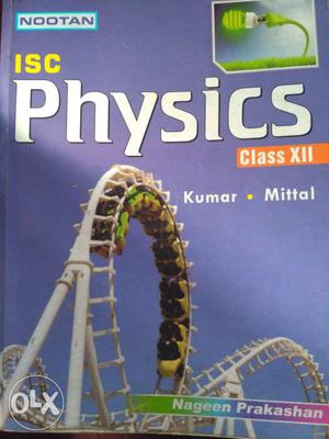 ISC PHYSICS BOOK NOOTAN in good condition