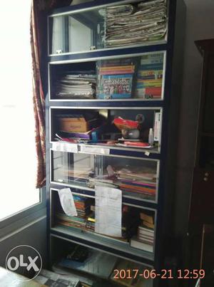 Iron book shelf