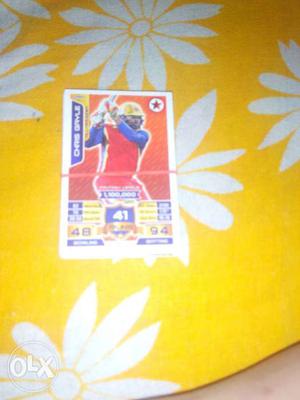 It contains 14 cricket attax star cards which