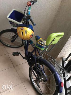 Kid's Purple Bicycle (suitable for children upto 9years old)