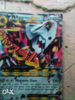 Maggron Ex Trading Card