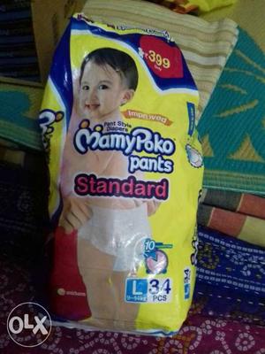 Mamy poko pants. standard. large size 16 dipers...