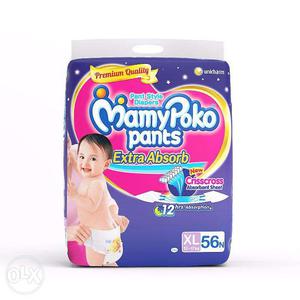 MamyPoko XL Size diaper Pants (56 Count).MRP-Rs.930.Offer