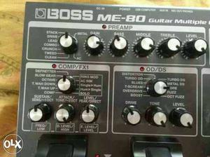 Me80 guitar processor