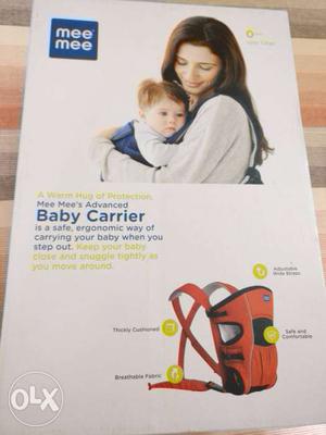 Mee mee baby carrier..new and unused product