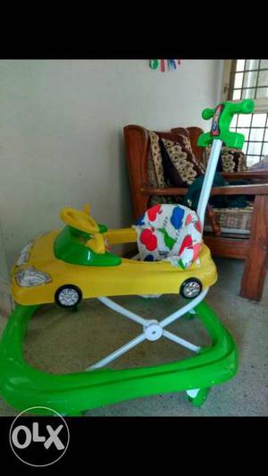 Musical activity baby walker with hight