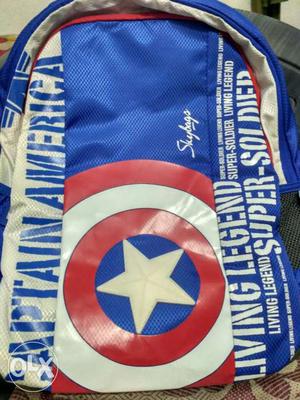 Original New Skybags bagpack Captain America edition with