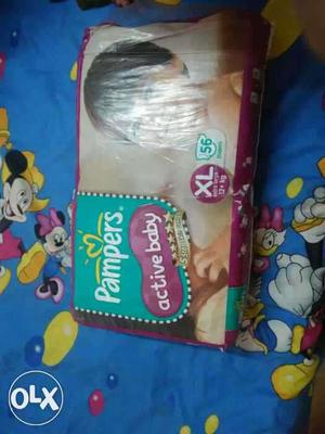 Pamper XL large active baby this is not open