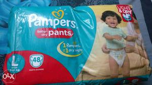 Pampers Active Large 48 for sale, packed