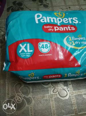Pampers Baby Dry Pants Diaper Plastic Pack