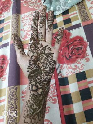 Per hand 50 only. Cute mehandi designs for functions.
