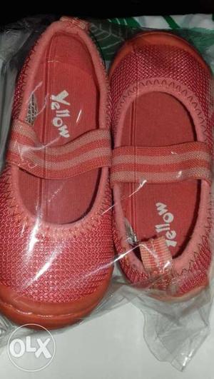 Pink Colour Brand New Baby Shoes..