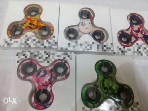 Printed spinners brand new stock available and