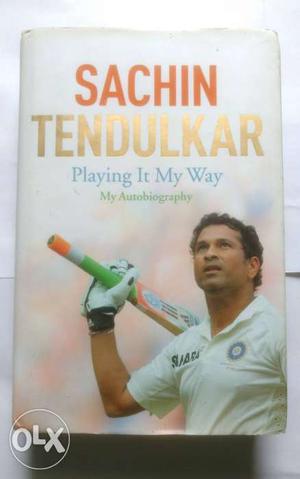 Sachin Tendulkar Playing It My Way Book (Autobiography by