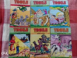 Six Tinkle comics