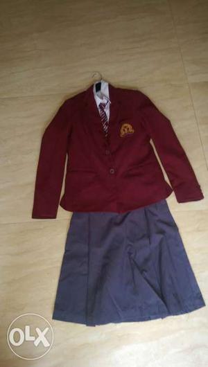 Snbp School Girl Uniform In Good Conditions With