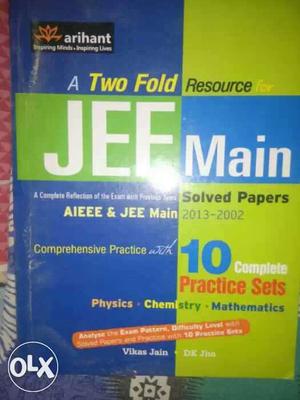 Solved previous year papers,New book,IIT JEE