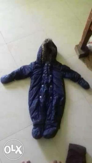 Toddler's Purple Snow Suit