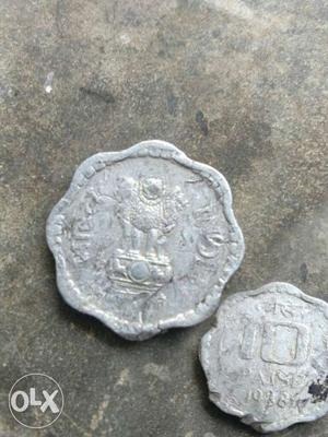 Two Scallop Coins