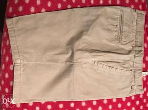 United colors of benetton shorts.. beige colour