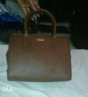 Women's Brown Leather Hand Bag