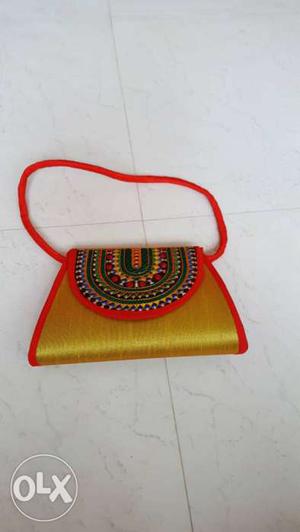 Yellow And Red Bag